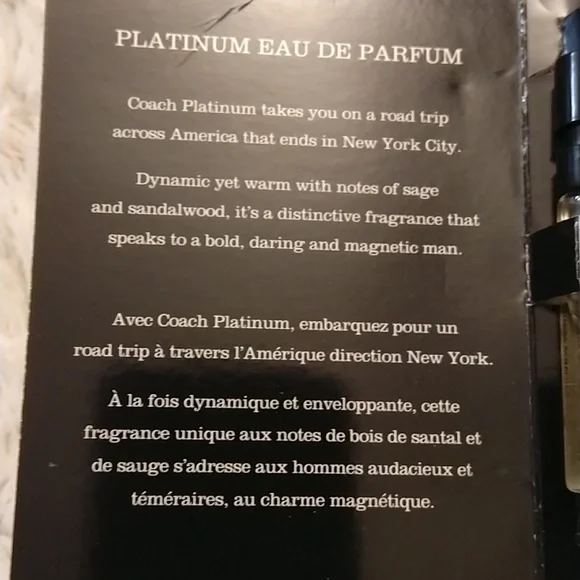 Coach Sampler Card - Picture 3 of 5